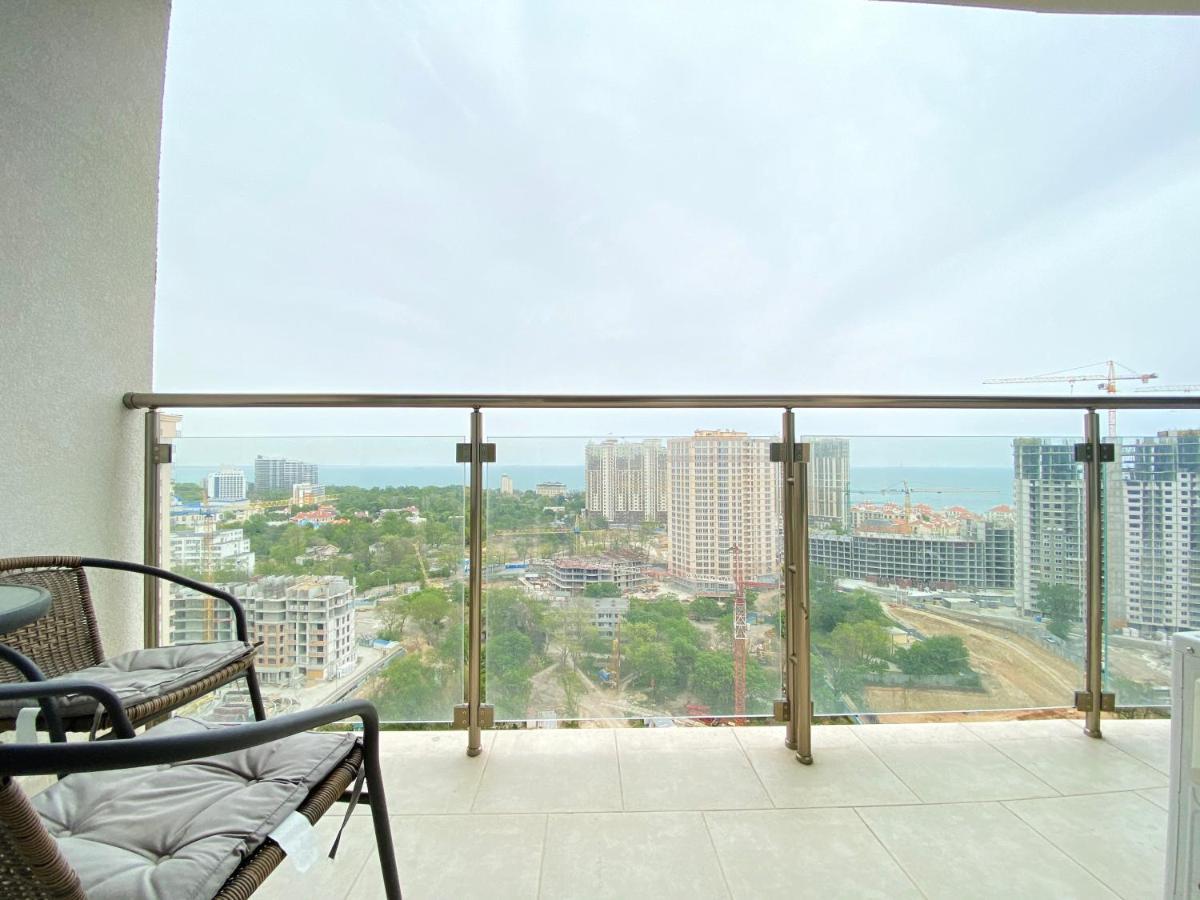 Skyview Apartments โอเดสซา ภายนอก รูปภาพ