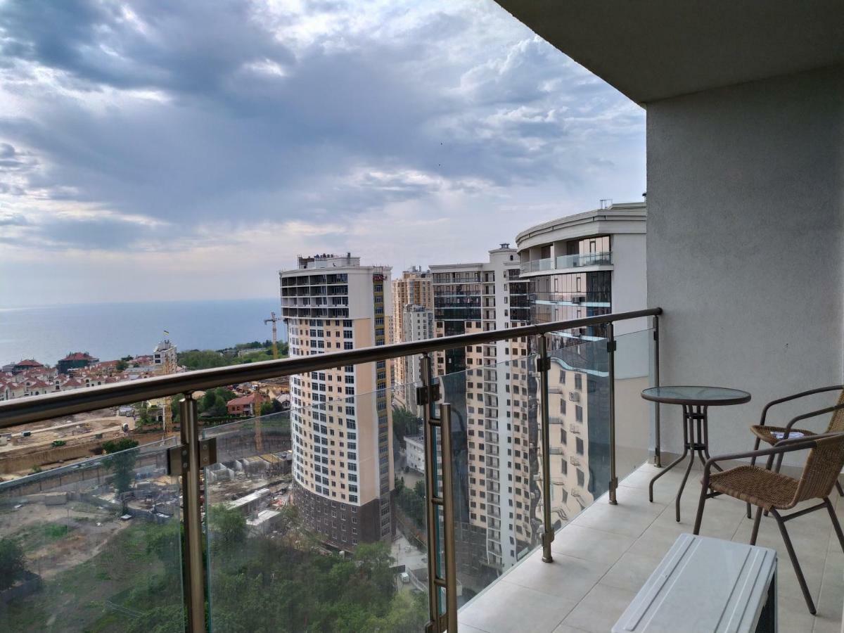 Skyview Apartments โอเดสซา ภายนอก รูปภาพ