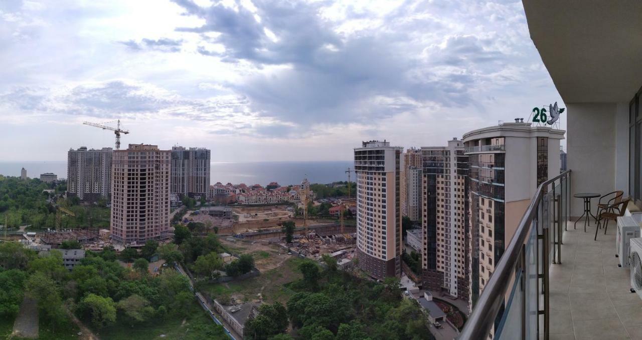 Skyview Apartments โอเดสซา ภายนอก รูปภาพ